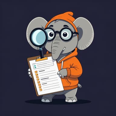 Bunty checking a casino's license with a magnifying glass and checklist
